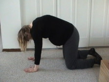 pelvic tilt arched