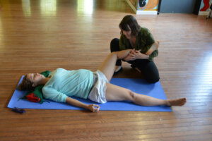 Myofascial release leads to more room. More room allowed this breech baby space to spontaneously flip to a head down position.