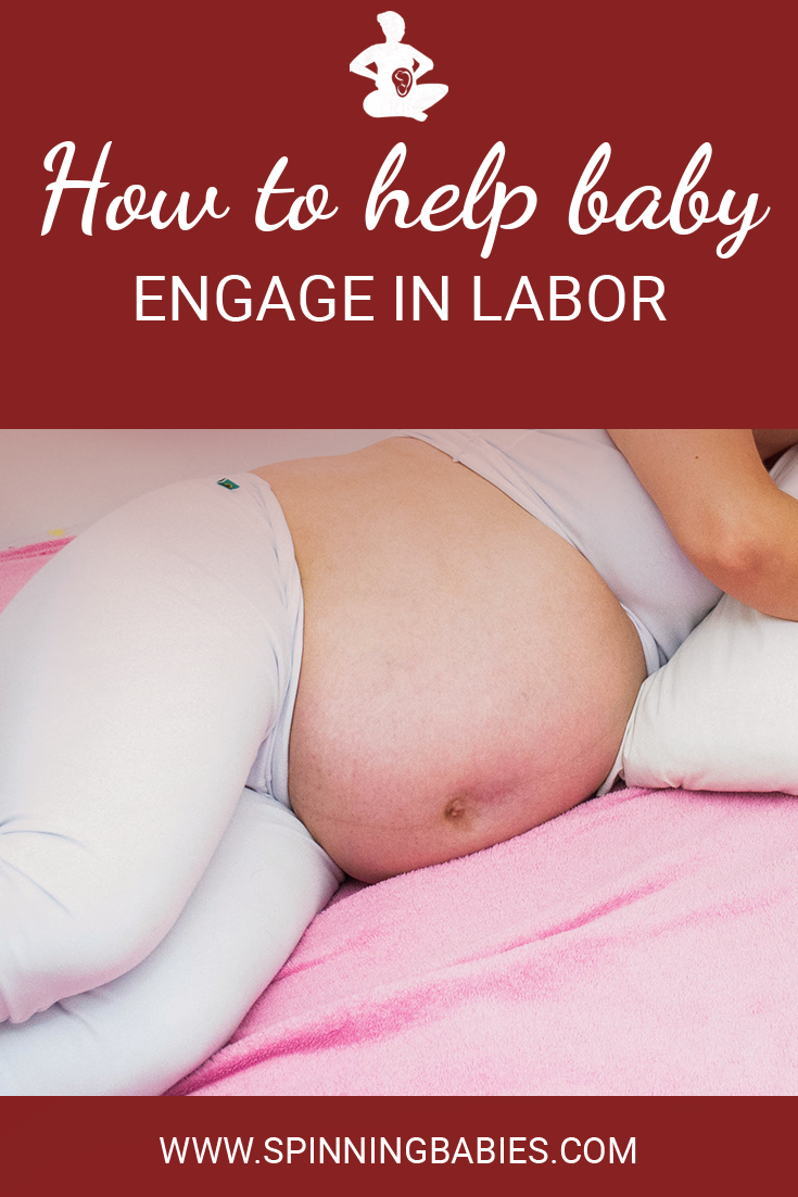 Lack of engagement is a common issue for women who labor but the baby remains high in the pelvis. Here are a few simple engagement techniques that can be done in labor. Once they are done, labor is very, very likely to progress. #Pregnancy #Childbirth