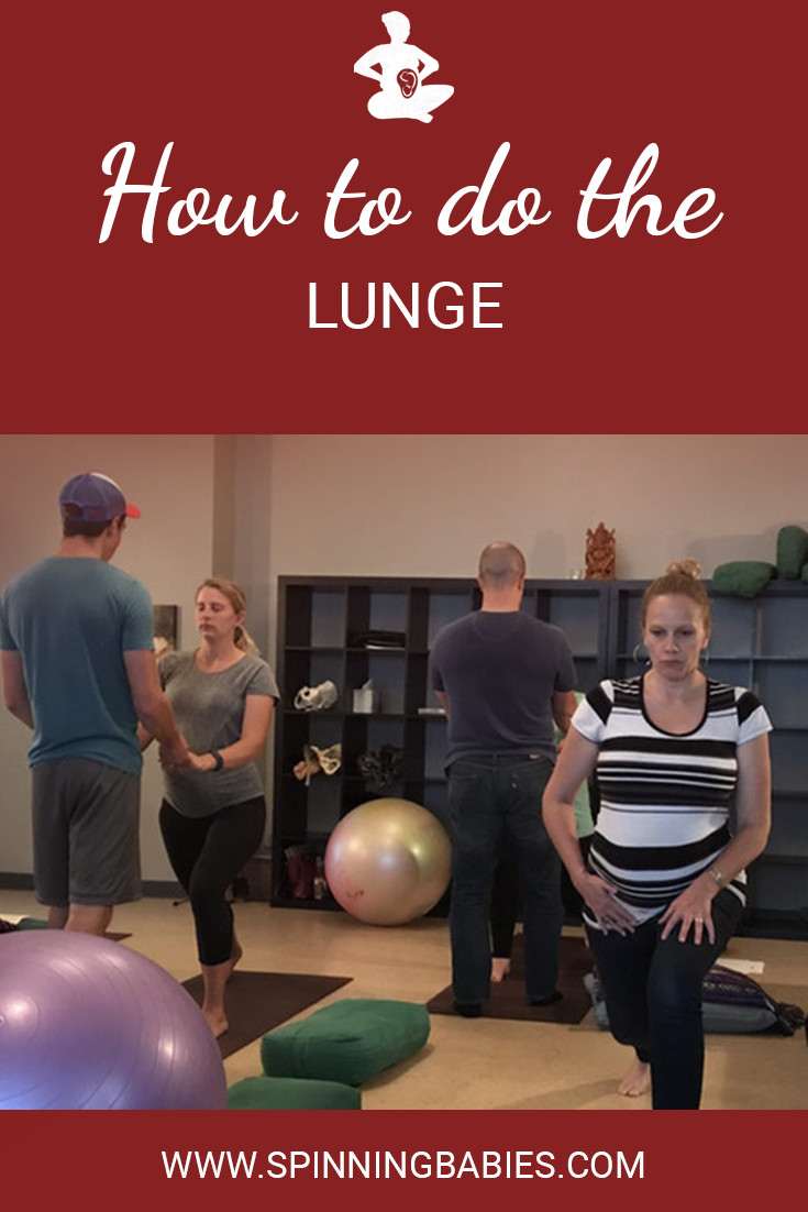 Here's a simple labor technique that helps when labor stalls and the baby is near the midpelvis - it can help an occiput posterior baby rotate or descend and an asynclitic baby descend. #Childbirth #Pregnancy