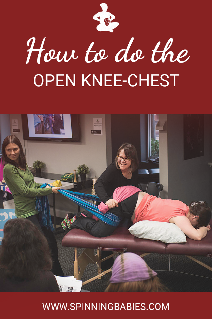 Would you like to help the labor start over and go smoother? The Open-Knee-Chest helps back the baby out of the pelvic brim and start again in a better position. #Childbirth #Pregnancy