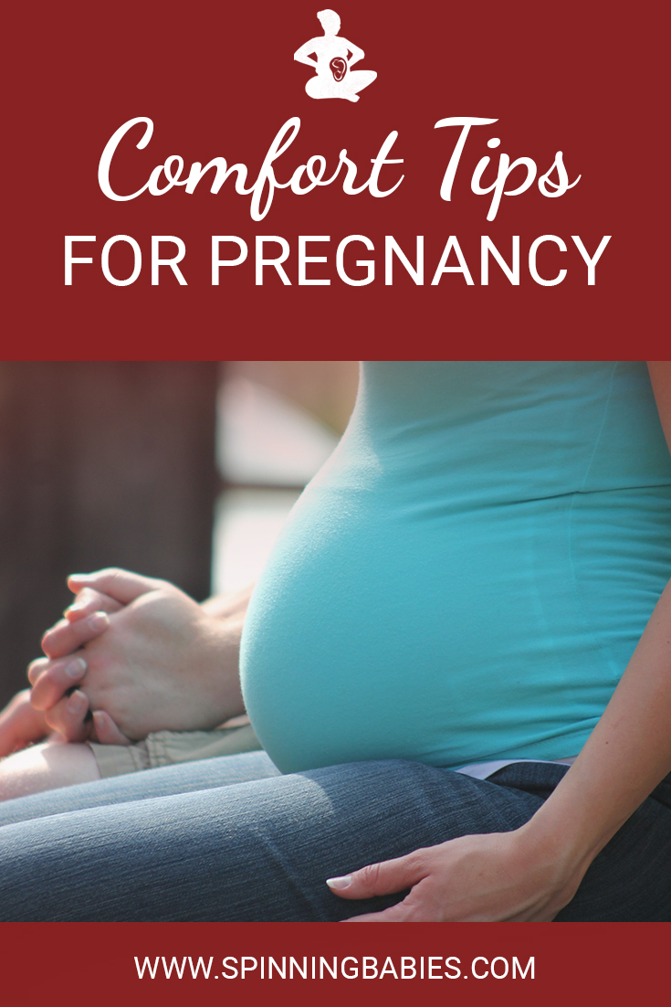 Pregnant and can't sleep? Have start and stop contractions? Or does it hurt when baby kicks? Here are some comfort tips and techniques you may enjoy! #Pregnancy #Childbirth