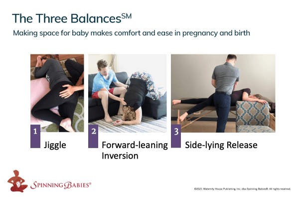 3 balances spinning babies